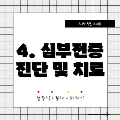 4. 심부전증 진단 및 치료