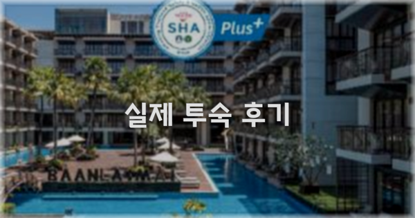 💬 실제 투숙 후기